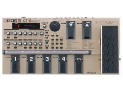 Boss, Effects Processor, GT6