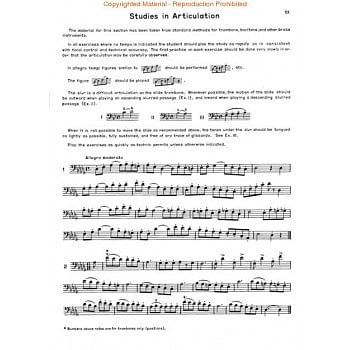 Rubank trombone deals