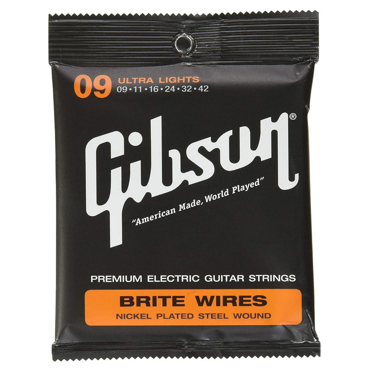 Gibson Electric Guitar Strings Brite Wires .009 .042 SEG 700UL