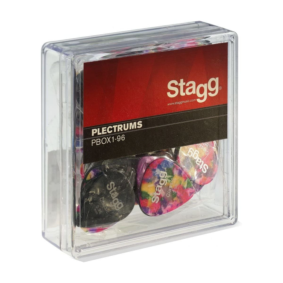 Stagg Guitar Pick .96mm PBOX1 96 Single Piece Furtadosonine