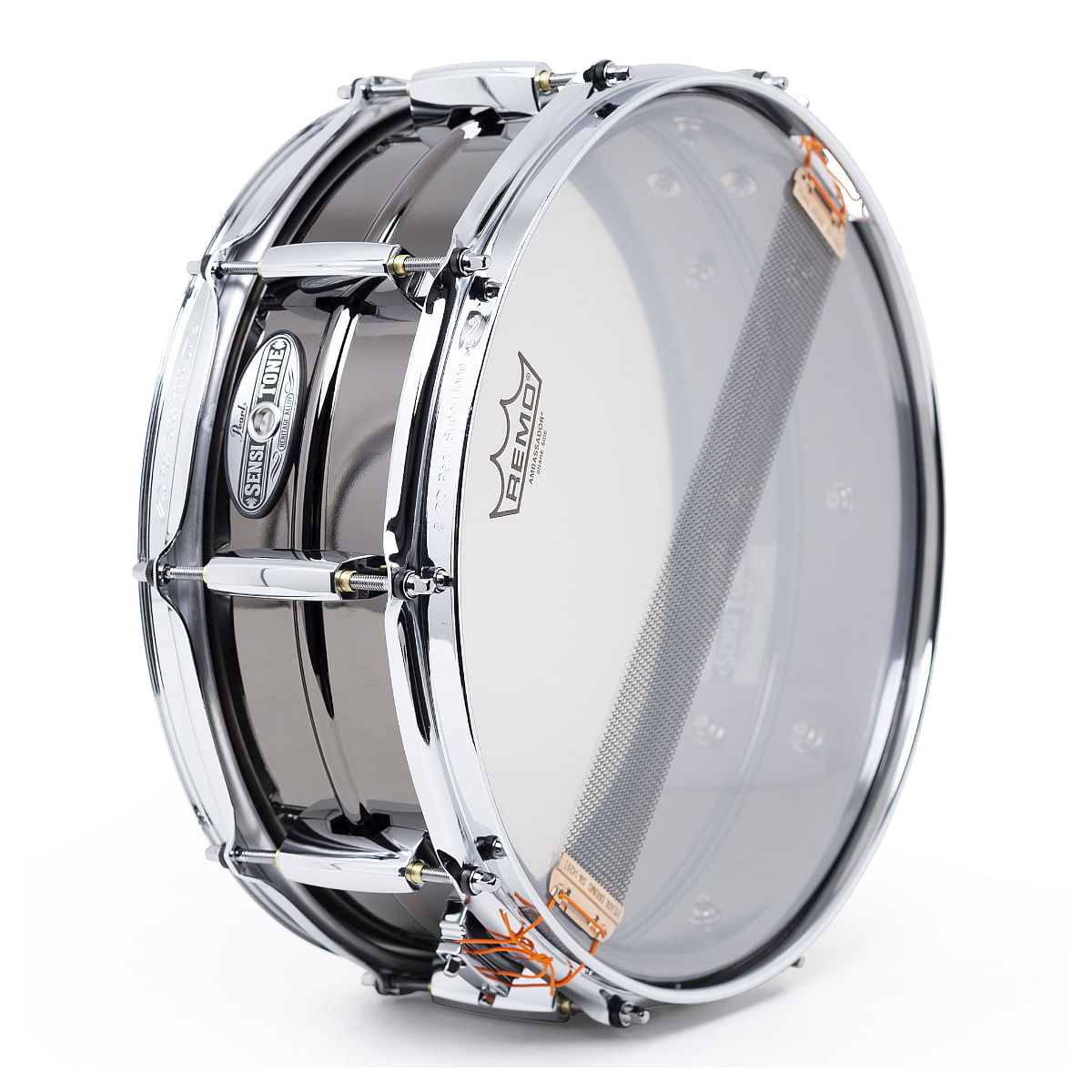 Pearl, Snare Drum, Sensitone Heritage Alloy Brass Shell, 14(35.56cm) x  5(12.70cm) STH1450BR