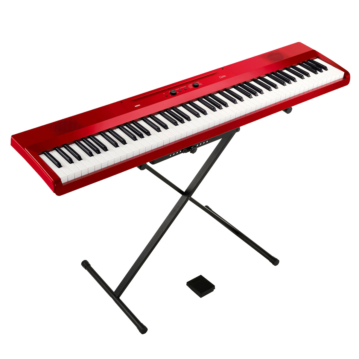 Digital best sale piano red