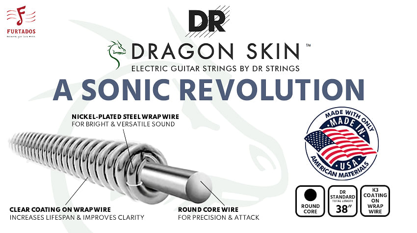 Dragon Skin Electric Guitar Strings by DR Strings A Sonic Revolution